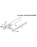 Optional backsplash 8059090