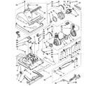 Kenmore 1163237590 nozzle and motor diagram
