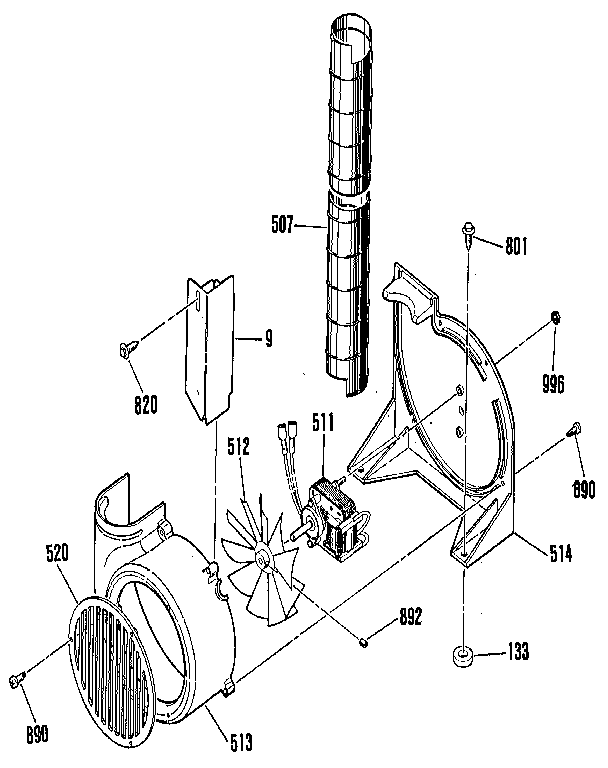 Blower section