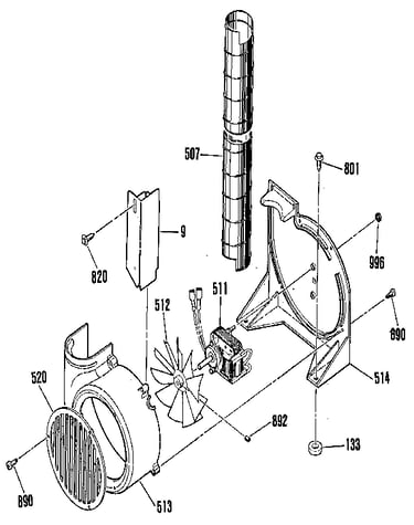 Blower section