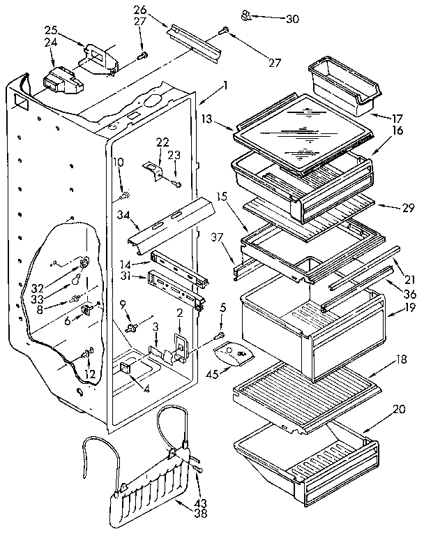 REFRIGERATOR LINER