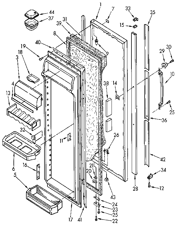 REFRIGERATOR DOOR