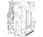 Kenmore 1069515752 cabinet diagram
