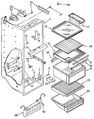 Refrigerator liner