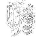 Kenmore 1069515511 refrigerator liner diagram