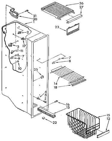 Freezer liner