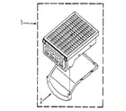 Kenmore 11097195810 dry rack diagram