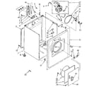 Kenmore 11096418800 cabinet diagram
