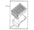 Kenmore 11096195110 dry rack diagram