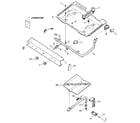 Kenmore 3627181892 burner section diagram