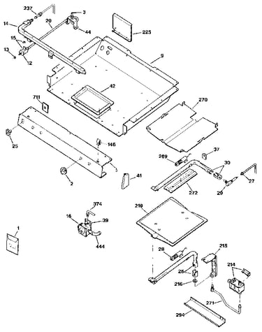 Burner section