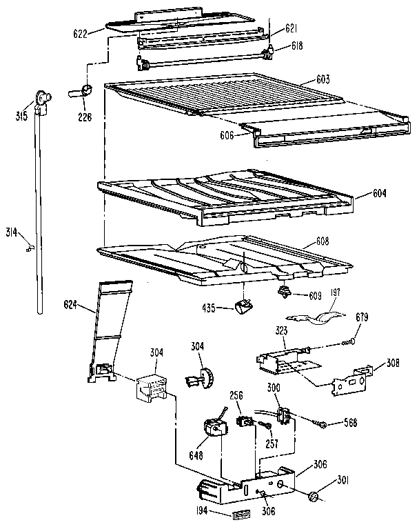 Compartment separator