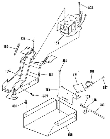 Door lock section