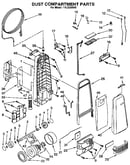 Handle and bag housing