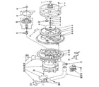 KitchenAid KUDS22HT0 pump and motor diagram