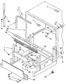 Frame and tank