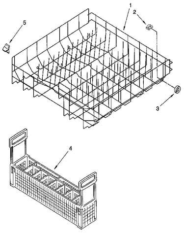 Lower rack