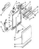Frame and console