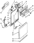 Frame and console