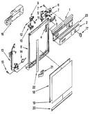 Frame and console