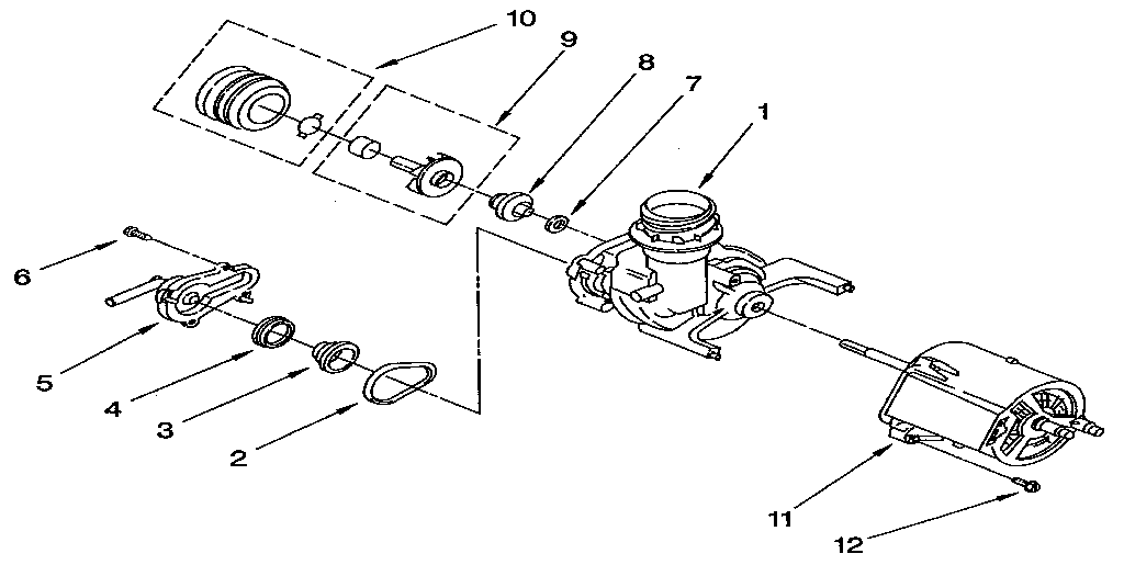 Pump and motor