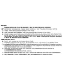 Model notes
