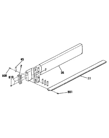 Optional 4" backsplash 8059090