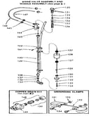 Brine valve assembly and nozzle assembly