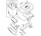 Craftsman 502254173 grass bagger diagram