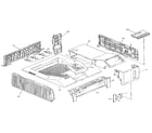 Epson EPL 8000/8100 cover assembly diagram