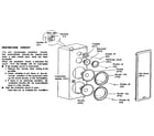 Panasonic SB-A53/A53K replacement parts diagram