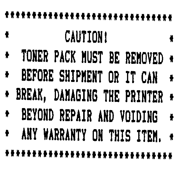 Caution