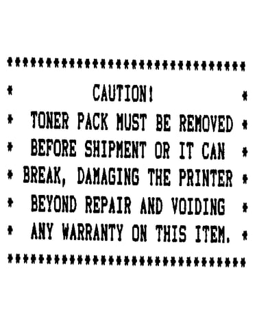 Caution