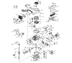 Craftsman 143426032 replacement parts diagram