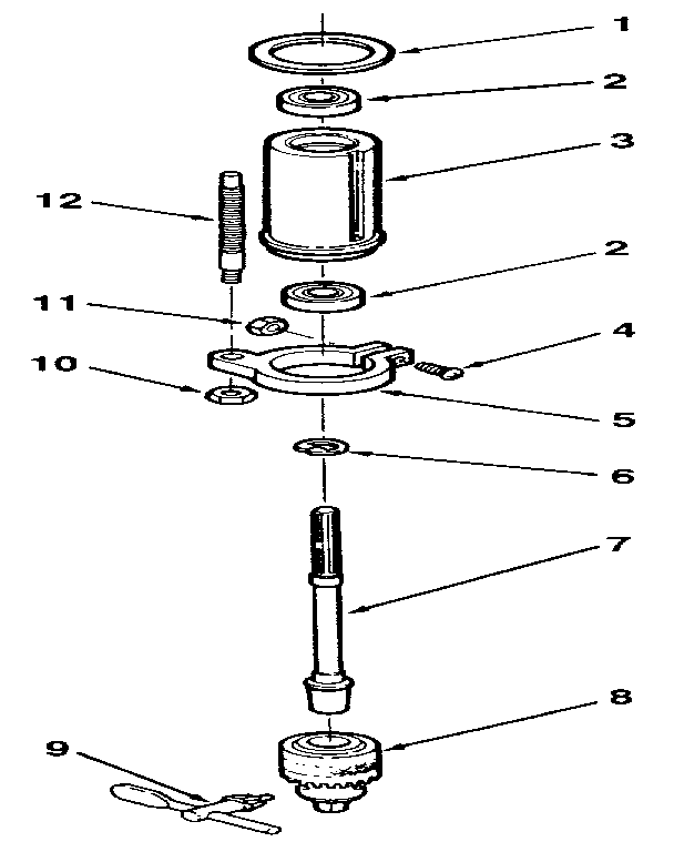 Figure 3 quill assembly
