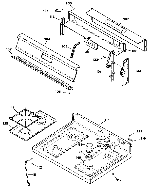 Main top section