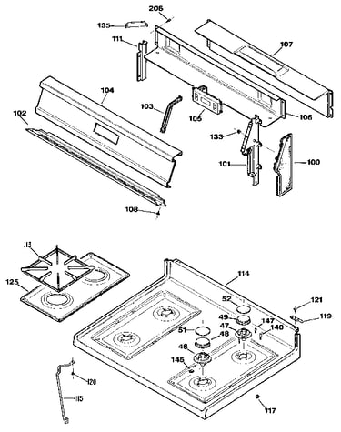Main top section