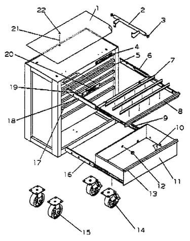 Drawer cabinet
