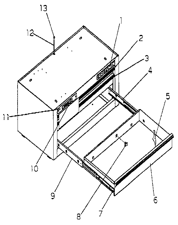 3 drawer intermediate chest