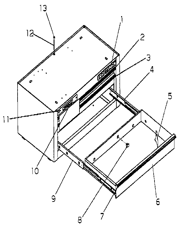 3 drawer intermediate chest