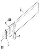 Backguard section