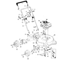 Craftsman 247384281 mower deck diagram