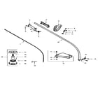 Craftsman 358799110 drive shaft and cutter head diagram