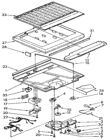 Compartment separator