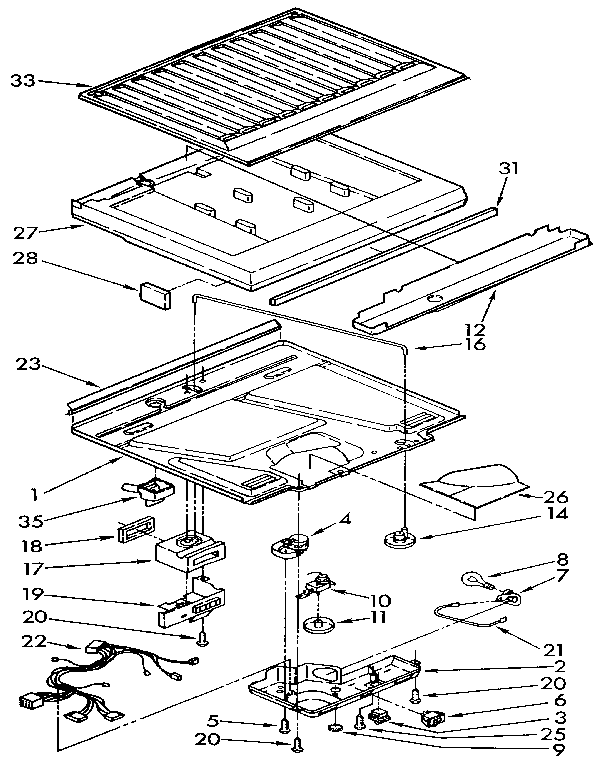 Compartment separator