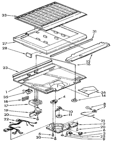 Compartment separator
