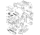 Kenmore 70062 functional replacement parts diagram