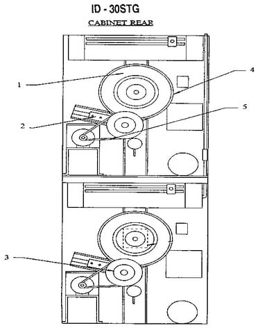Cabinet rear