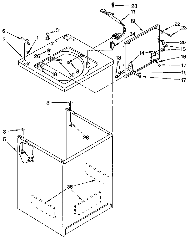 TOP AND CABINET