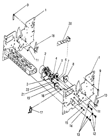 Assembly 2: lower frame